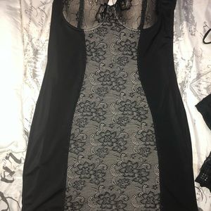 Black and Lace Joan Vass shape wear